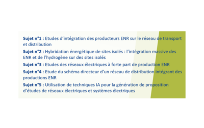 Sujets de stage 2024/2025