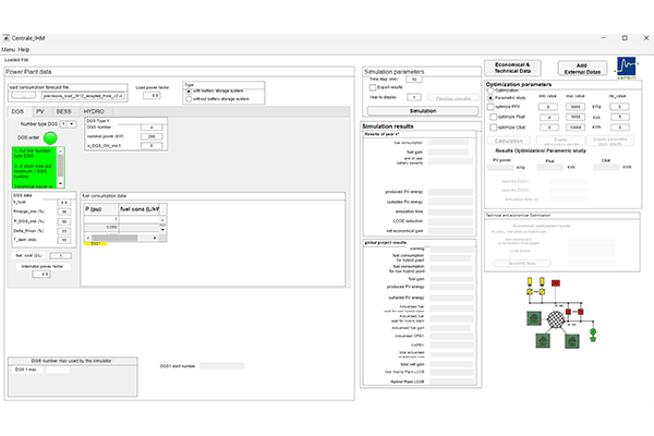 Développement d'outils de calcul - CAPSIM